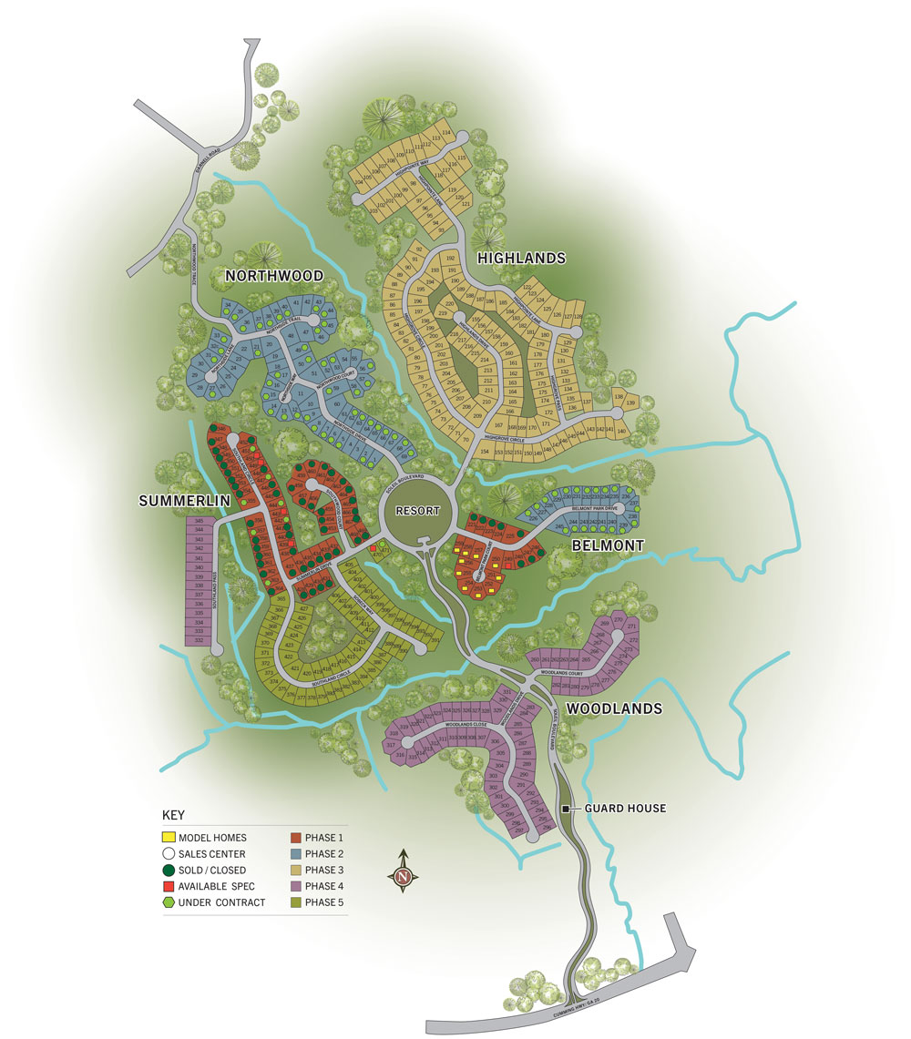 Soleil Belmont Park Site Plan
