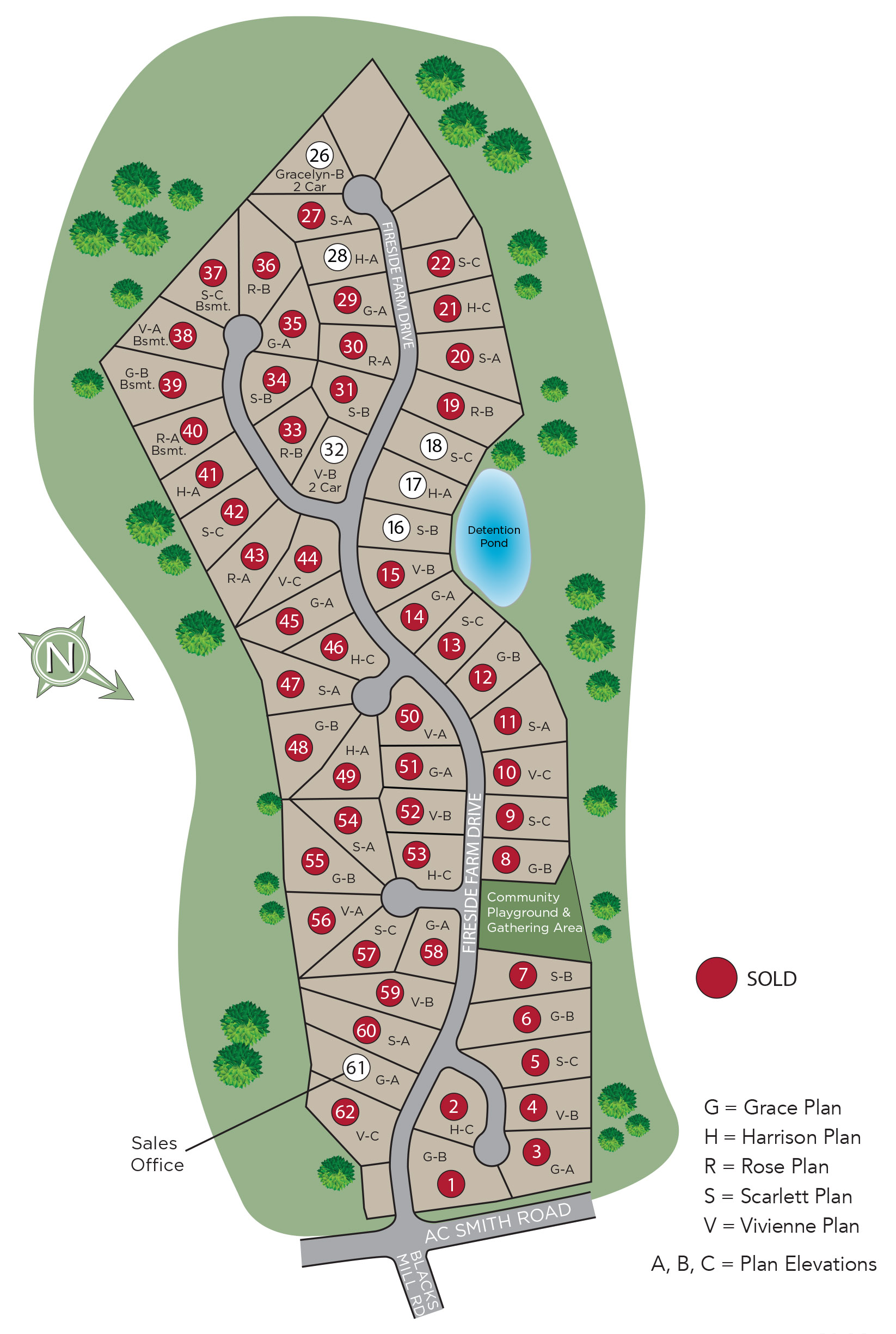 Fireside Farms - New Homes Division