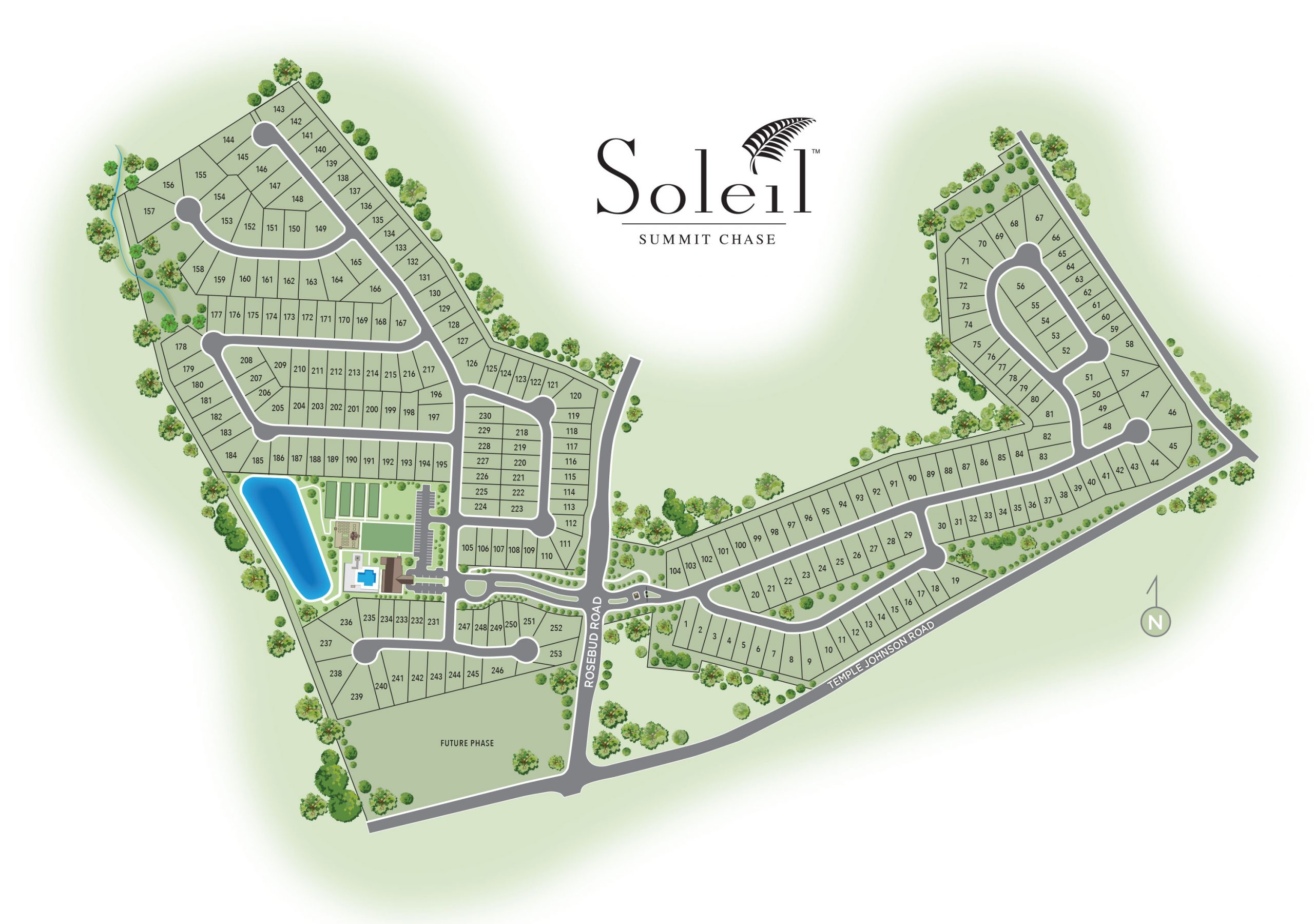 Soleil Summit Chase Site Plan